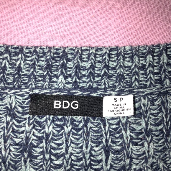 Urban Outfitters | BDG | Blue Knit Sweater | NEW - Picture 3 of 5